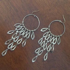 Stella And Dot Tigris Earring gold silver